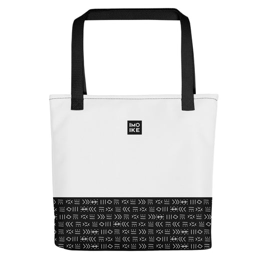Tote bag IMO-IKE blanc