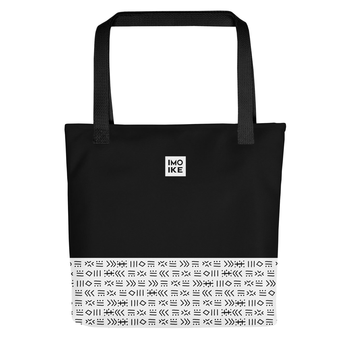 Tote bag IMO-IKE noir