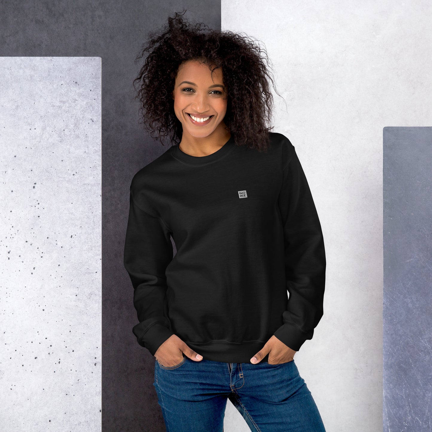 Sweat Unisexe à Col Rond IMO-IKE
