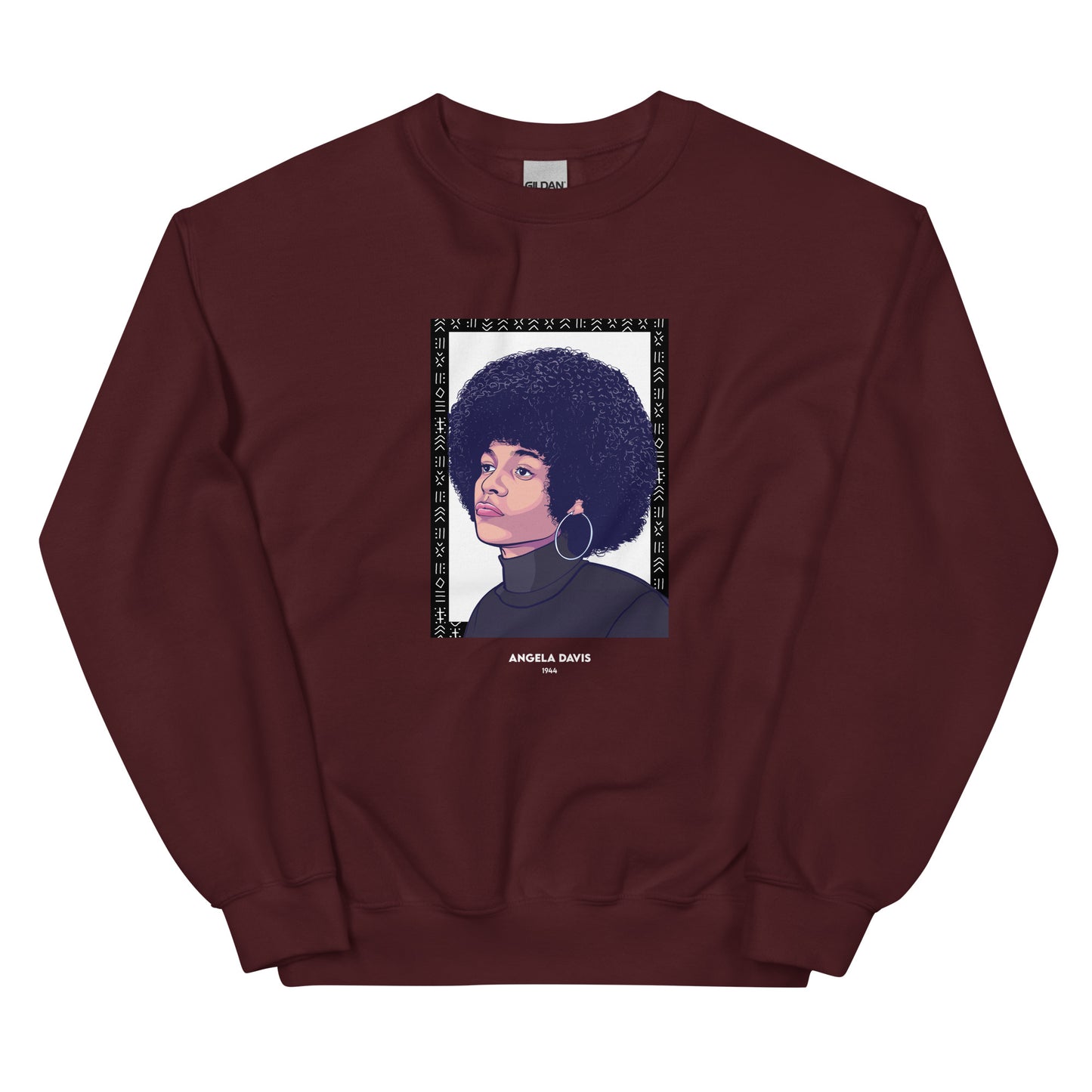 Sweat Unisexe "Angela Davis" Couleur