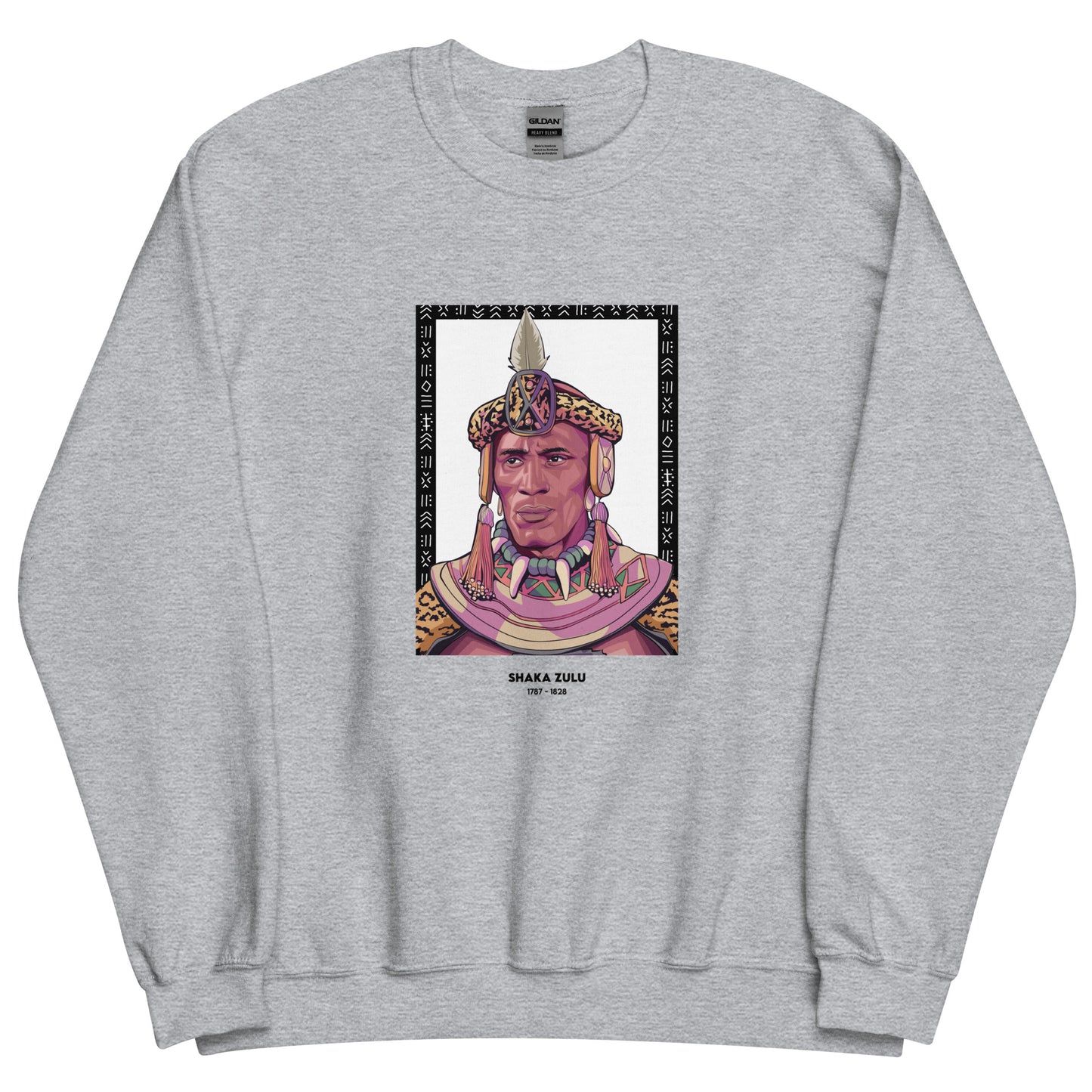 Sweat Unisexe "Shaka Zulu" Couleur