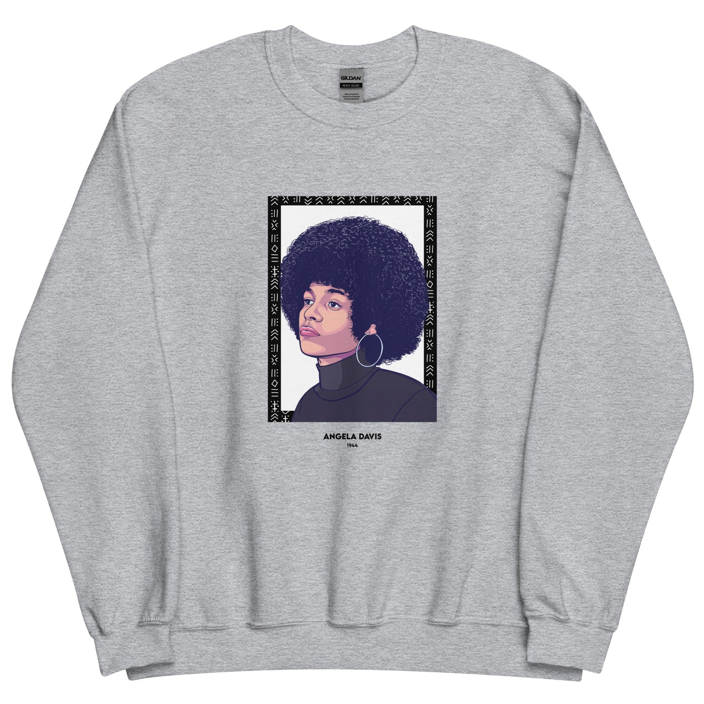 Sweat Unisexe "Angela Davis" Couleur