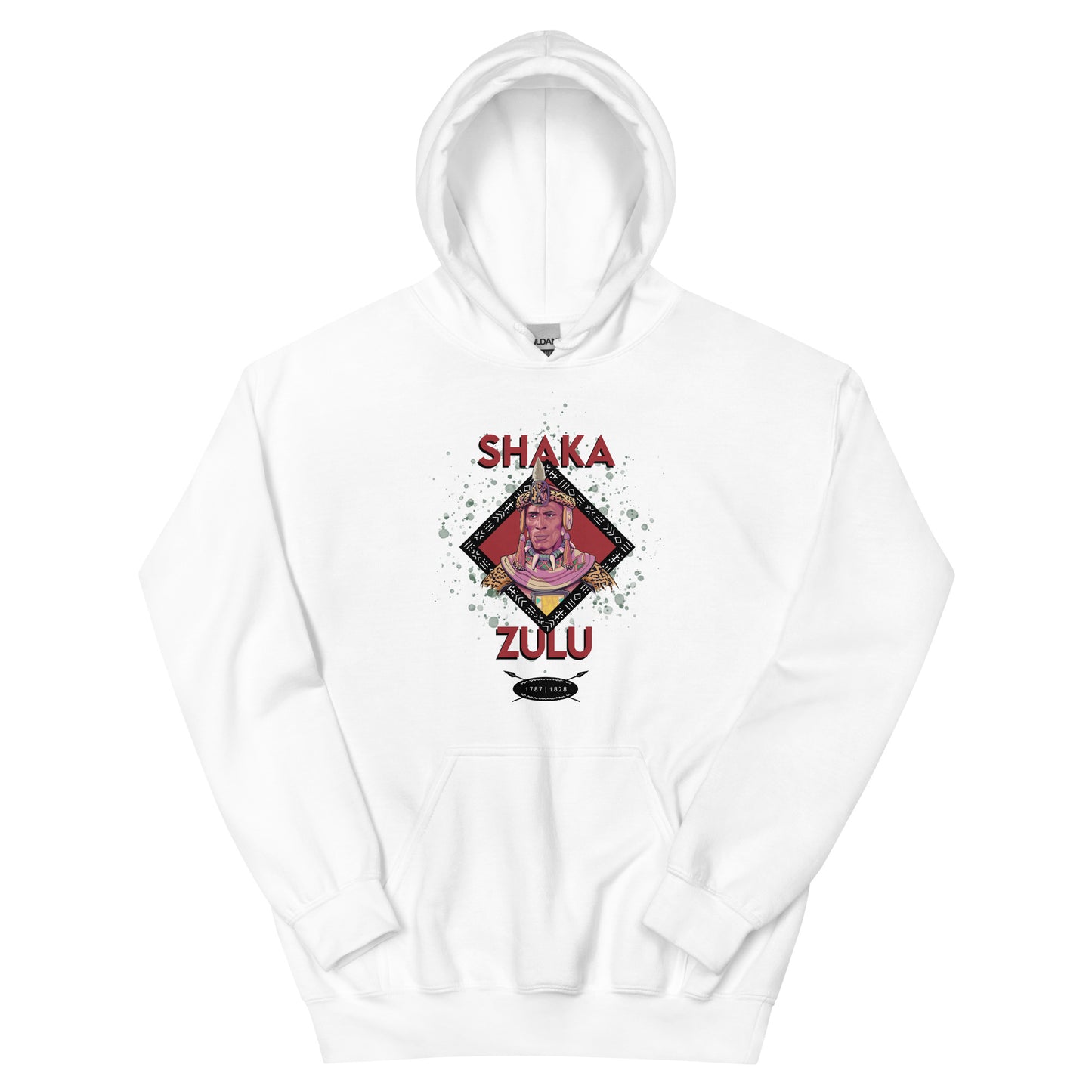 Sweat à capuche Unisexe "Shaka Zulu" L'incontournable