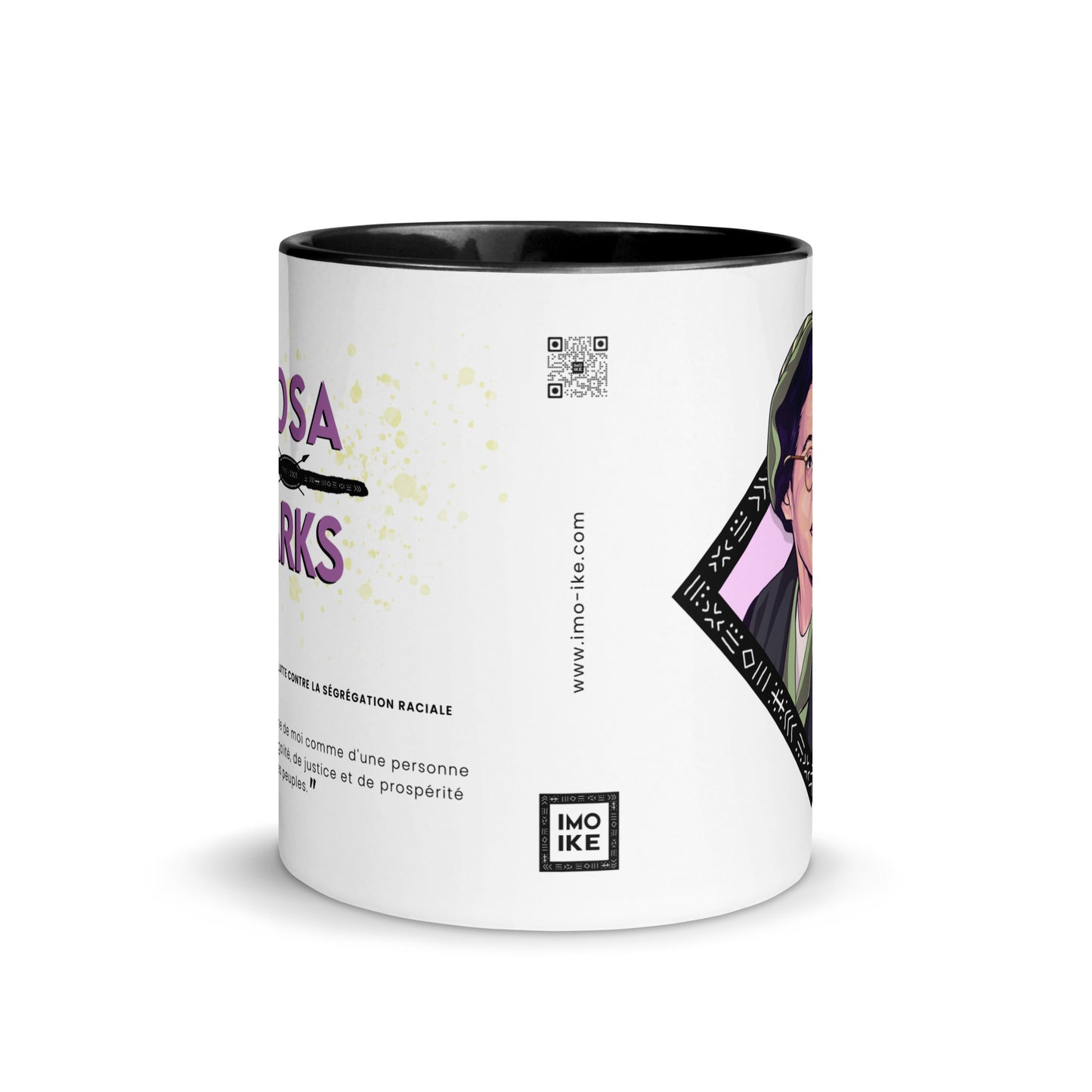 Mug "Rosa Parks" Noir & Blanc