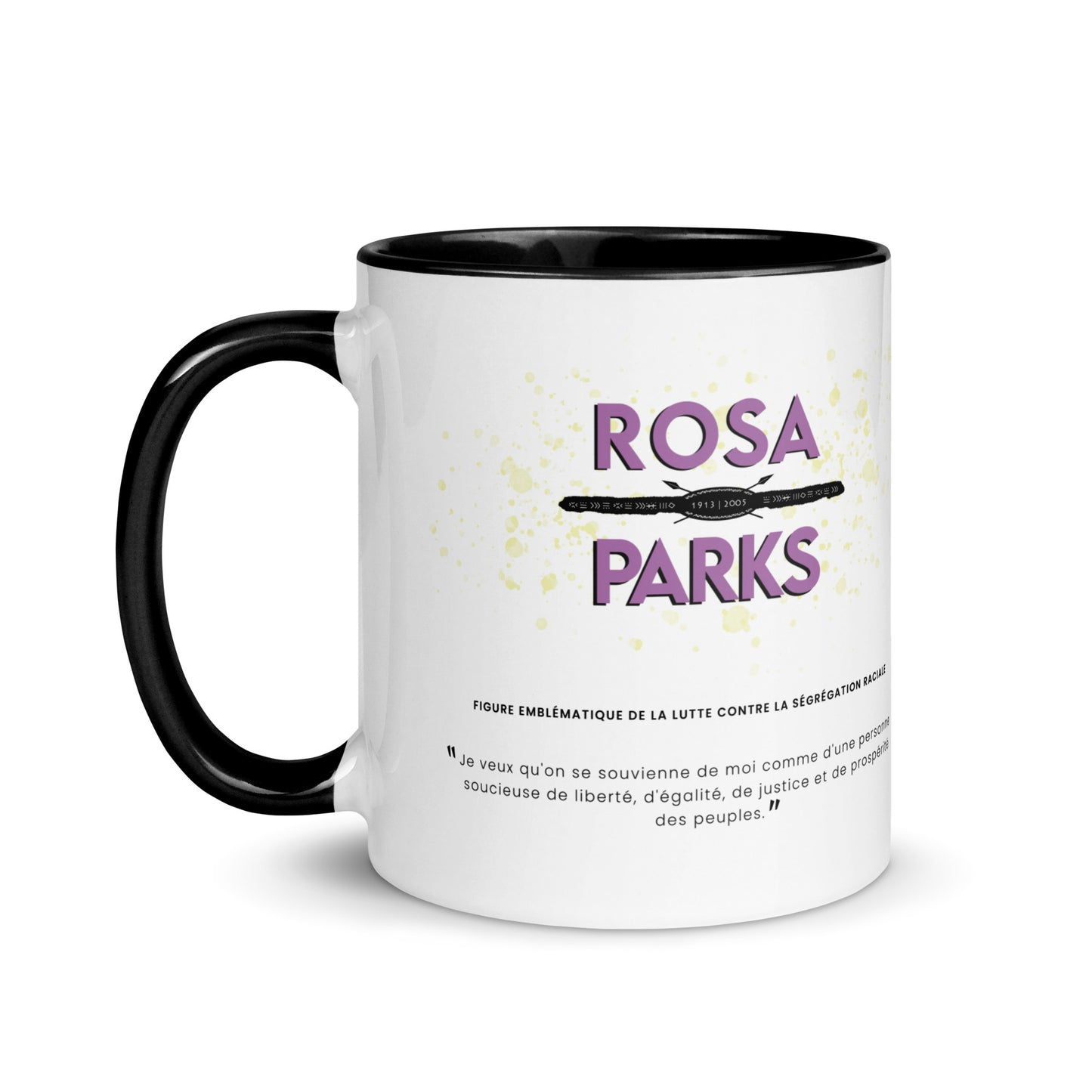 Mug "Rosa Parks" Noir & Blanc