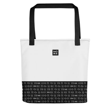 Tote bag IMO-IKE blanc