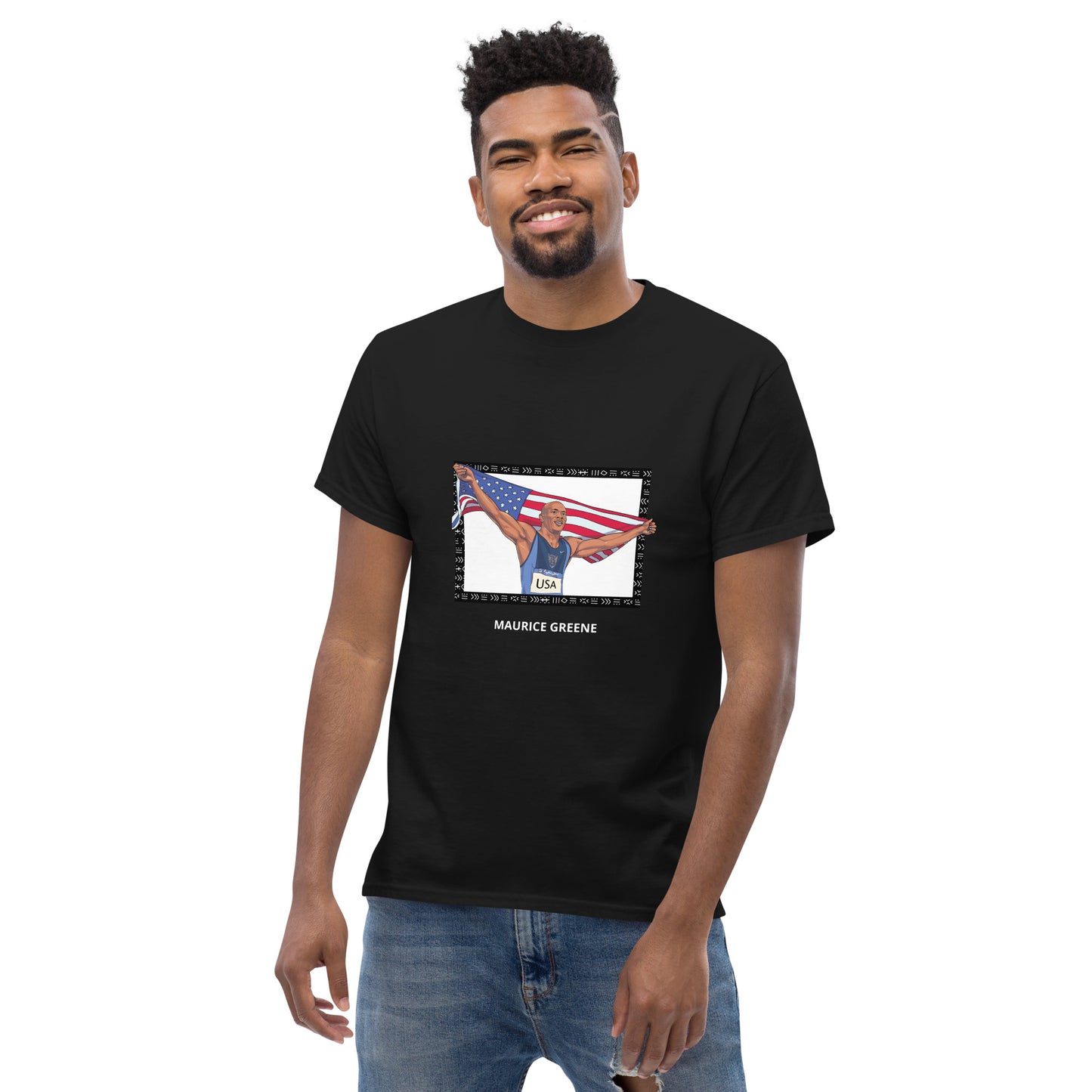 T-shirt classique unisexe MAURICE GREENE