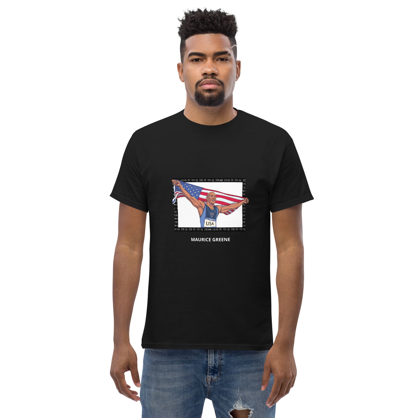 T-shirt classique unisexe MAURICE GREENE