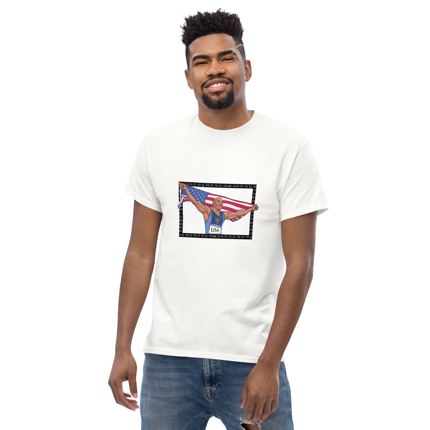 T-shirt classique unisexe MAURICE GREENE