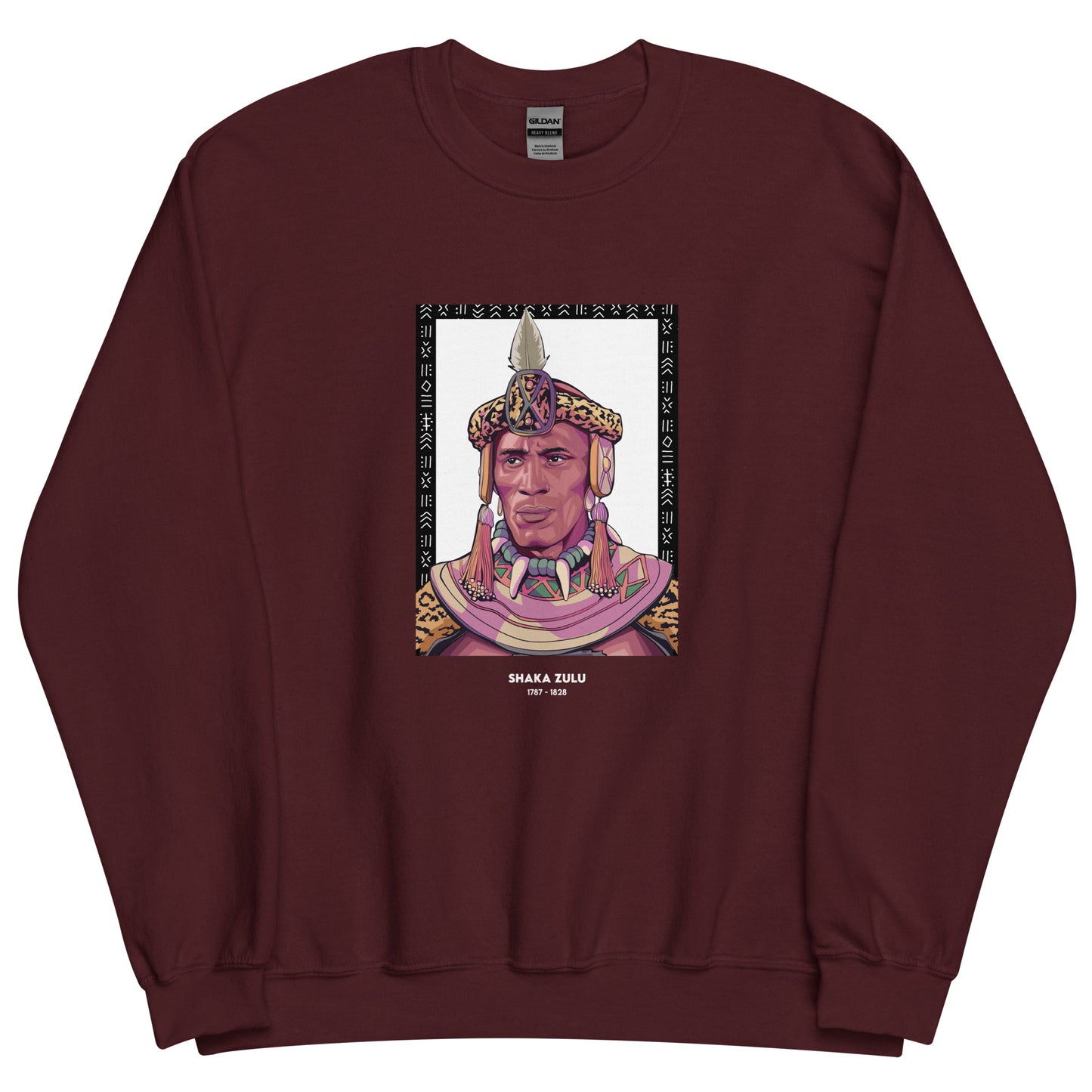 Sweat Unisexe "Shaka Zulu" Couleur