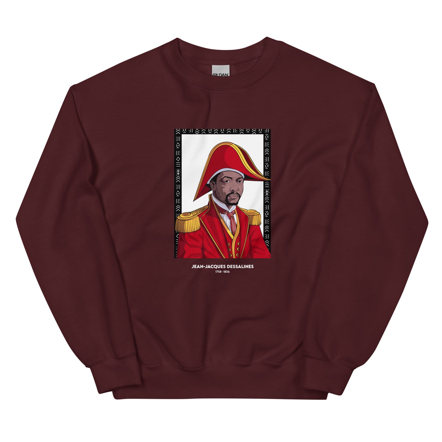 Sweat Unisexe "Jean-Jacques Dessalines" Couleur