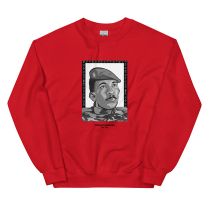 Sweat Unisexe "Thomas Sankara" Noir & Blanc