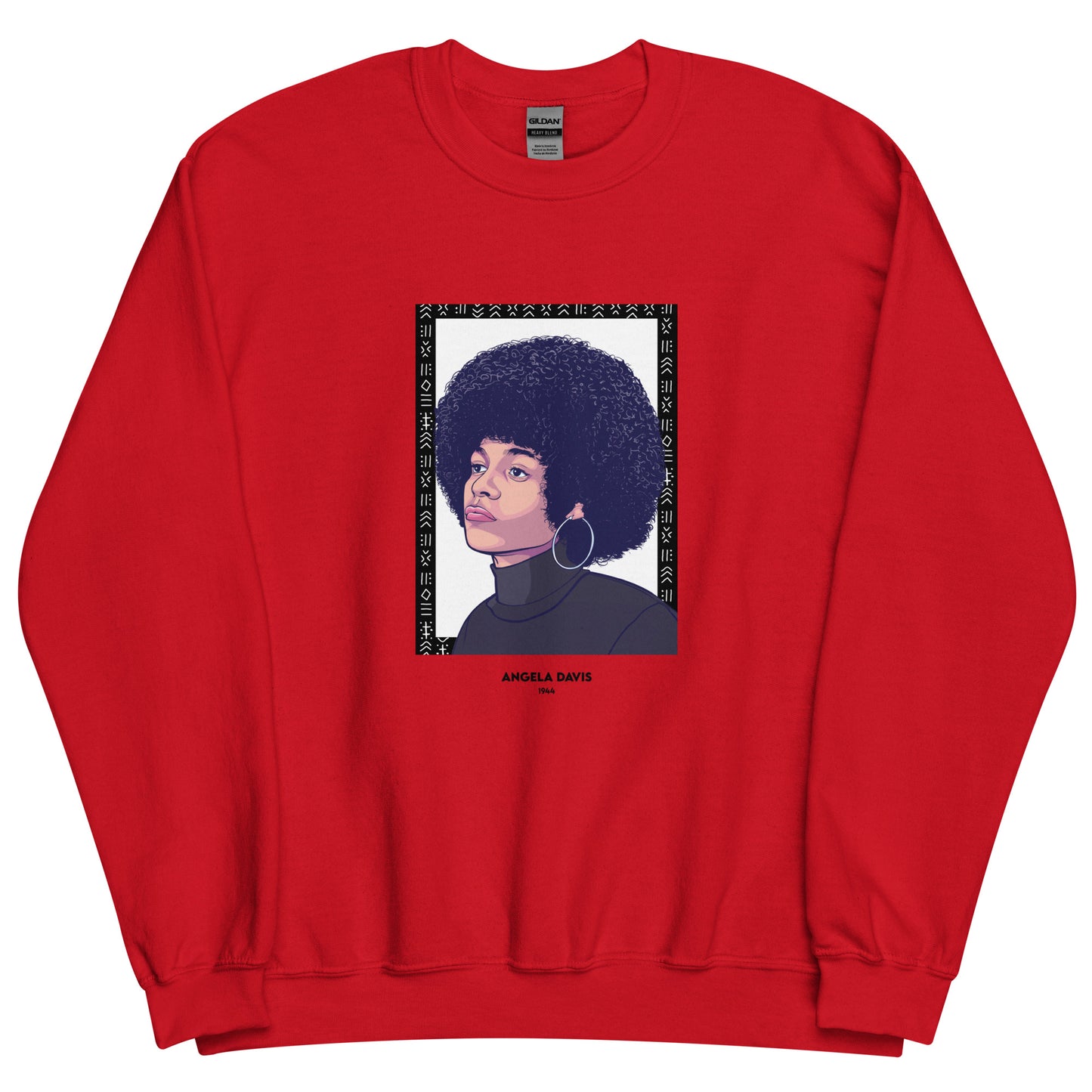 Sweat Unisexe "Angela Davis" Couleur