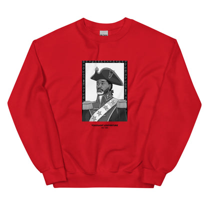 Sweat Unisexe "Toussaint Louverture" Noir & Blanc