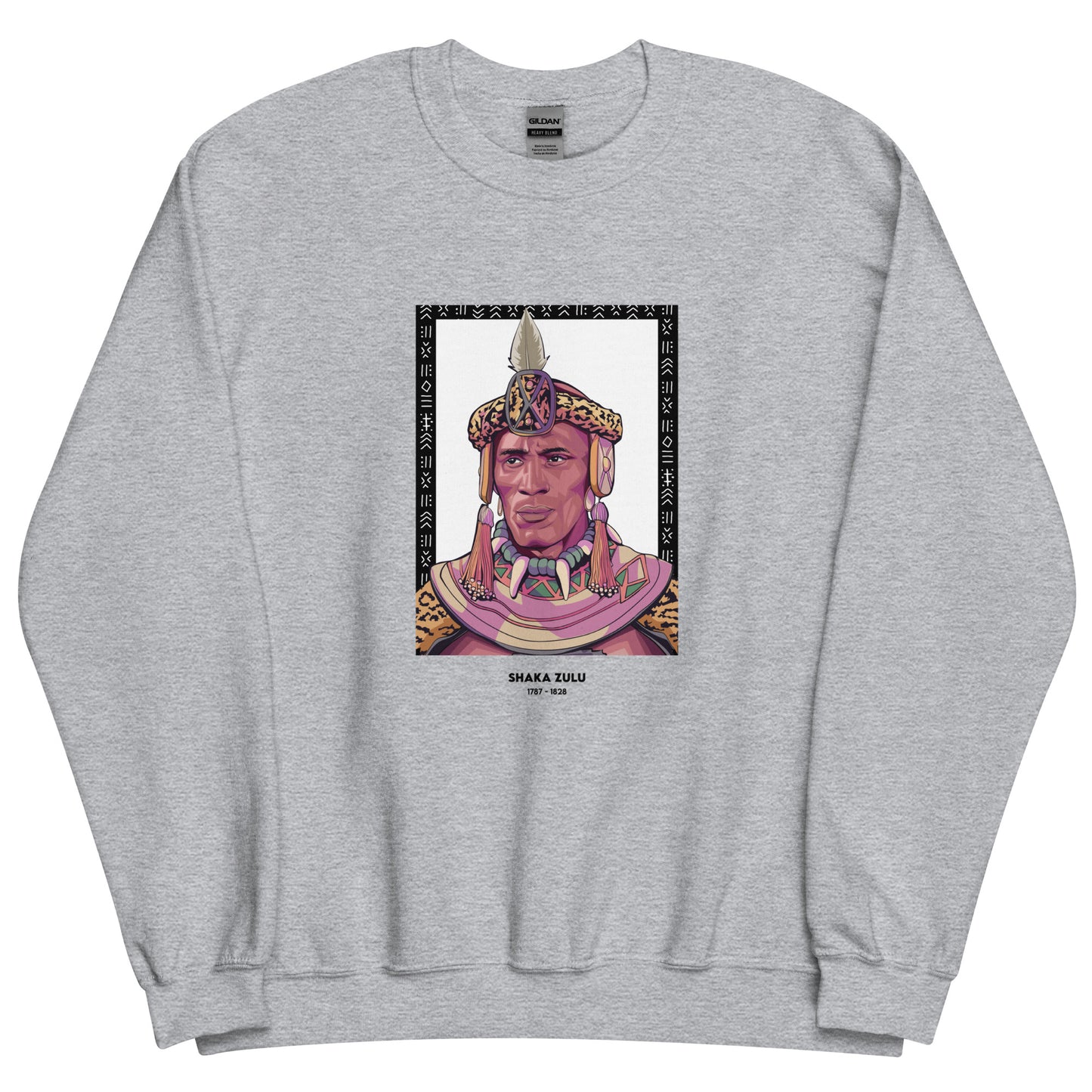 Sweat Unisexe "Shaka Zulu" Couleur