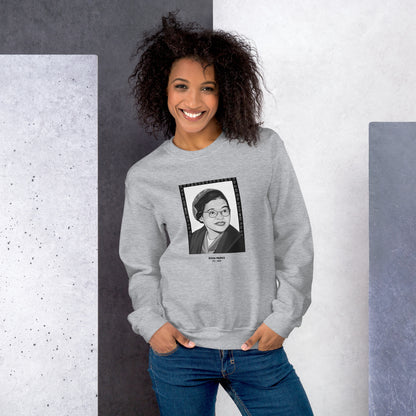 Sweat Unisexe "Rosa Parks" Noir & Blanc