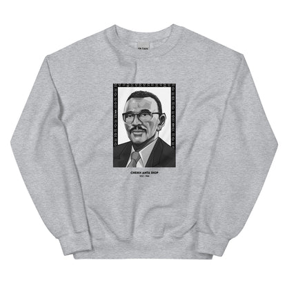 Sweat Unisexe "Cheikh Anta Diop" Noir & Blanc