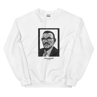 Sweat Unisexe "Cheikh Anta Diop" Noir & Blanc