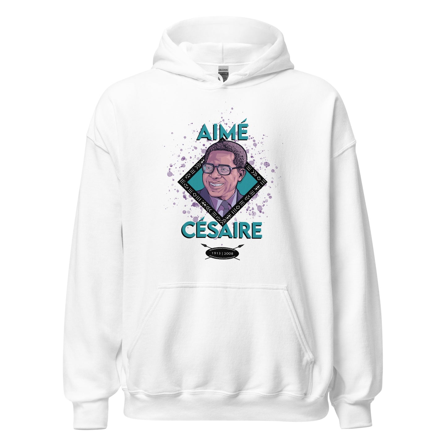 Sweat à capuche Unisexe "Aimé Césaire" L'incontournable