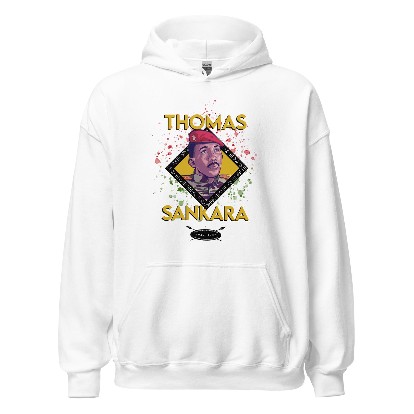 Sweat à capuche Unisexe "Thomas Sankara" L'incontournable