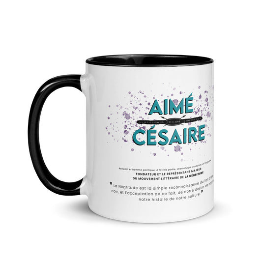 Mug "Aimé Césaire" Noir & Blanc